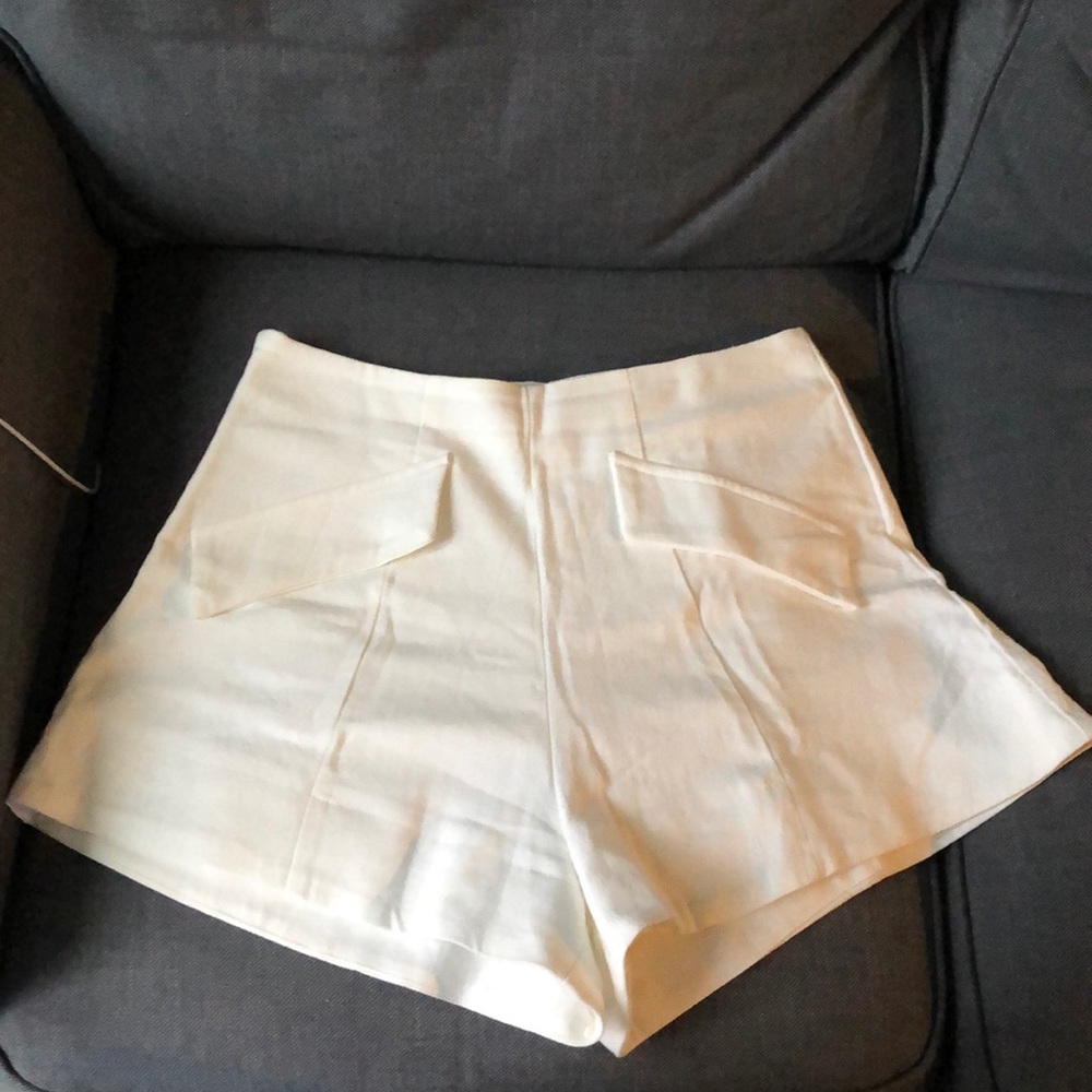 White shorts